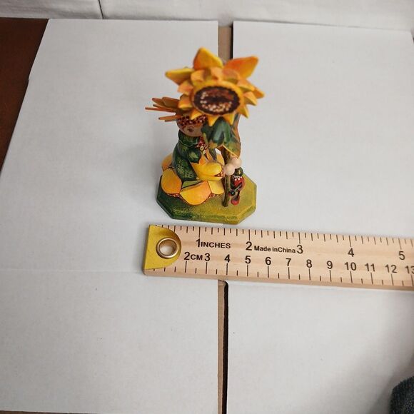 Kathe Wohlfahrt Kindertraum  1997 Sunflower Girl Limited Edition 127/300 - Picture 12 of 12